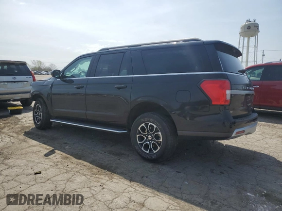 2022 Ford Expedition Max XLT with VIN 1FMJK1JT4NEA66862, listed as a Copart auction lot 55061095 with 53,099 mi miles and Salvage Title. Bid and sale history available at DreamBid. Image 2.