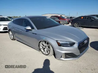 2021 Audi A5 Sportback Premium with VIN WAUABCF58MA037135, listed as a Copart auction lot 69164533 with 34,927 mi miles. Bid and sale history available at carsss.com. Image 4.