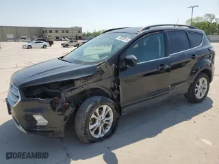 2018 Ford Escape SE with VIN 1FMCU0GD4JUB86030, listed as a Copart auction lot 53526915 with 46,975 mi miles and Salvage Title. Bid and sale history available at carsss.com. Image 1.