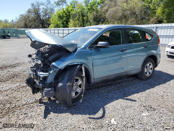 2014 Honda CR-V LX with VIN 2HKRM3H31EH561085, listed as a Copart auction lot 49396835 with 0 mi miles and Salvage Title. Bid and sale history available at carsss.com. Image 1.
