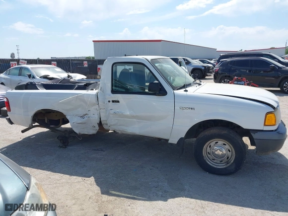 2002 Ford Ranger XL with VIN 1FTYR10D42PB65755, listed as a IAAI auction lot 42049504 with 242,231 mi miles. Bid and sale history available at carsss.com. Image 6.
