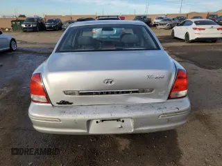 2002 Hyundai XG L with VIN KMHFU45E52A182510, listed as a Copart auction lot 79259794 with 145,878 mi miles and Salvage Title. Bid and sale history available at carsss.com. Image 6.