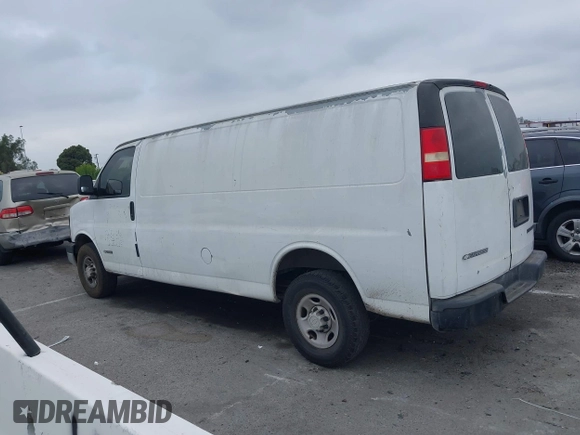 2005 Chevrolet Express Cargo with VIN 1GCGG29V551263686, listed as a IAAI auction lot 42359510 with 387,144 mi miles and . Bid and sale history available at DreamBid. Image 14.