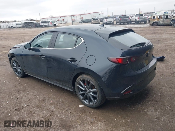 2019 Mazda 3 with VIN JM1BPALMXK1108549, listed as a IAAI auction lot 41943137 with 54,104 mi miles and . Bid and sale history available at DreamBid. Image 3.