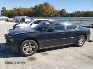 2007 Dodge Charger R/T with VIN 2B3KA53H47H745832, listed as a Copart auction lot 76887794 with 200,551 mi miles and Salvage Title. Bid and sale history available at carsss.com. Image 1.