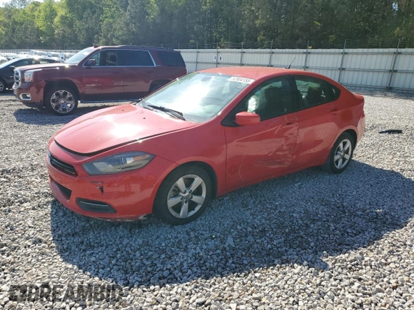 2016 Dodge Dart SXT with VIN 1C3CDFBA7GD660246, listed as a Copart auction lot 52804155 with 139,195 mi miles and Salvage Title. Bid and sale history available at carsss.com. Image 1.
