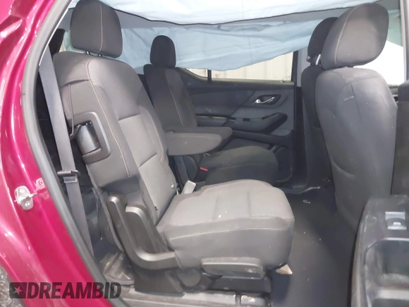 2021 Chevrolet Traverse LT Cloth with VIN 1GNEVGKW8MJ124350, listed as a IAAI auction lot 41456704 with 121,336 mi miles. Bid and sale history available at carsss.com. Image 8.