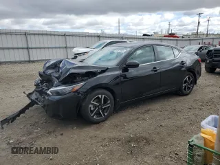 2024 Nissan Sentra SV z VIN 3N1AB8CV5RY255592, wystawiony jako Copart lot #54576945 z przebiegiem 7 251 mil mil oraz Nie do naprawy • Non repairable. Historia ofert i sprzedaży dostępna na DreamBid. Obrazek 1.