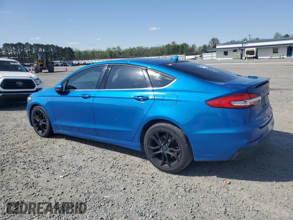 2019 Ford Fusion SE with VIN 3FA6P0HD2KR193449, listed as a Copart auction lot 51376985 with 181,711 mi miles and Salvage Title. Bid and sale history available at DreamBid. Image 2.