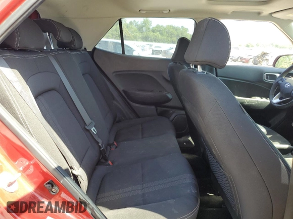 2022 Hyundai Venue SEL с VIN KMHRC8A30NU197849, выставлен на аукционе Copart как лот 56458475 с пробегом 45 236 миль миль и Списание • Salvage title. История ставок и продаж доступна на DreamBid. Изображение 11.