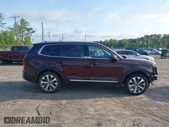 2022 Kia Telluride EX z VIN 5XYP34HCXNG263769, wystawiony jako IAAI lot #42273847 z przebiegiem 20 557 mil mil oraz . Historia ofert i sprzedaży dostępna na DreamBid. Obrazek 14.