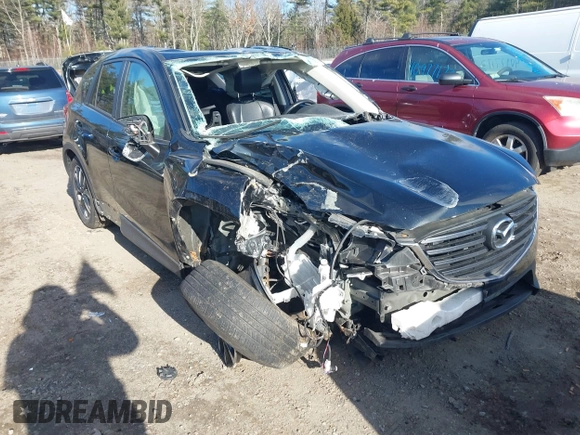 2016 Mazda CX-5 Grand Touring with VIN JM3KE4DY4G0909782, listed as a IAAI auction lot 41006111 with 30,135 mi miles. Bid and sale history available at carsss.com. Image 6.