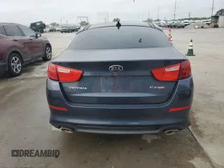 2015 Kia Optima EX with VIN 5XXGN4A72FG486109, listed as a Copart auction lot 50734465 with 106,902 mi miles and Salvage Title. Bid and sale history available at carsss.com. Image 6.