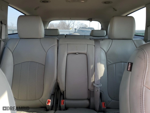 2013 Buick Enclave Leather with VIN 5GAKRCKD9DJ170097, listed as a Copart auction lot 44064755 with 0 mi miles and Salvage Title. Bid and sale history available at carsss.com. Image 10.