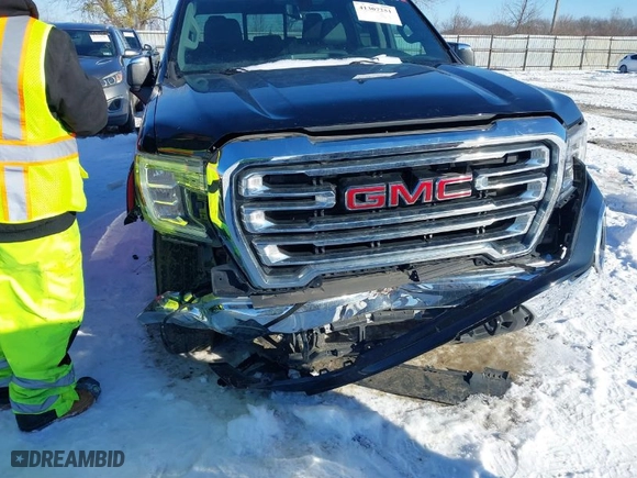 2019 GMC Sierra 1500 SLT with VIN 3GTU9DED9KG277755, listed as a IAAI auction lot 41307251 with 63,503 mi miles. Bid and sale history available at carsss.com. Image 6.