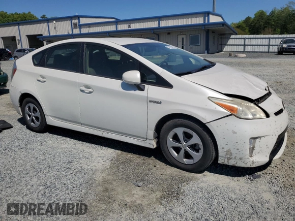 2013 Toyota Prius One with VIN JTDKN3DU8D5638157, listed as a Copart auction lot 52578225 with 205,766 mi miles and Salvage Title. Bid and sale history available at DreamBid. Image 4.