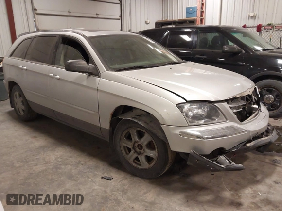 2005 Chrysler Pacifica Touring with VIN 2C8GF68495R252784, listed as a IAAI auction lot 41488604 with 222,737 mi miles and . Bid and sale history available at DreamBid. Image 1.