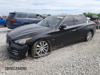 2015 Infiniti Q50 Premium z VIN JN1BV7AR8FM422960, wystawiony jako Copart lot #56393115 z przebiegiem 177 379 mil mil oraz Szkody całkowita. Historia ofert i sprzedaży dostępna na DreamBid. Obrazek 1.
