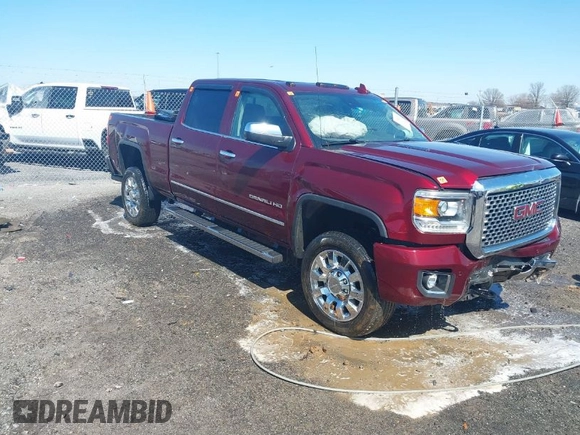 2016 GMC Sierra 2500HD Denali z VIN 1GT12UE87GF287056, wystawiony jako IAAI lot #41753772 z przebiegiem 284 546 mil mil oraz . Historia ofert i sprzedaży dostępna na DreamBid. Obrazek 1.