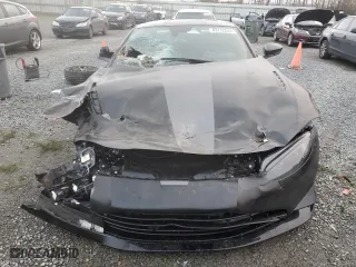 2023 Aston Martin Vantage with VIN SCFSMGAW3PGN50854, listed as a Copart auction lot 83112544 with 0 mi miles and Salvage Title. Bid and sale history available at carsss.com. Image 5.
