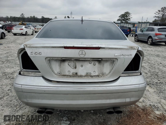2005 Mercedes-Benz C 55 AMG z VIN WDBRF76J85F578476, wystawiony jako Copart lot #88334725 z przebiegiem 190 507 mil mil oraz Szkoda całkowita • Salvage title. Historia ofert i sprzedaży dostępna na DreamBid. Obrazek 6.