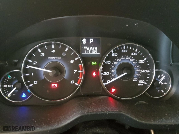 2012 Subaru Outback 3.6R Limited with VIN 4S4BRDKC2C2286502, listed as a Copart auction lot 46275905 with 115,105 mi miles and Salvage Title. Bid and sale history available at carsss.com. Image 9.
