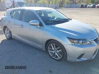 2014 Lexus CT 200h with VIN JTHKD5BH0E2189479, listed as a IAAI auction lot 42108923 with 114,519 mi miles and . Bid and sale history available at DreamBid. Image 1.