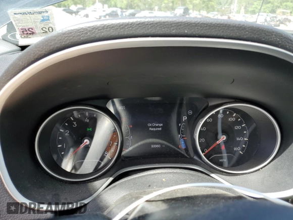 2018 Jeep Compass Limited with VIN 3C4NJDCBXJT399754, listed as a Copart auction lot 52698695 with 99,960 mi miles and Clean Title. Bid and sale history available at DreamBid. Image 9.