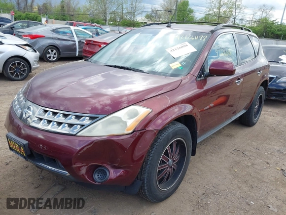 2007 Nissan Murano SL z VIN JN8AZ08W87W618441, wystawiony jako IAAI lot #42126088 z przebiegiem 118 448 mil mil oraz . Historia ofert i sprzedaży dostępna na DreamBid. Obrazek 2.