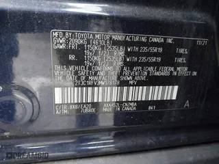 2021 Toyota RAV4 XLE Premium with VIN 2T3C1RFV3MW178178, listed as a IAAI auction lot 41793145 with 51,508 mi miles. Bid and sale history available at carsss.com. Image 9.