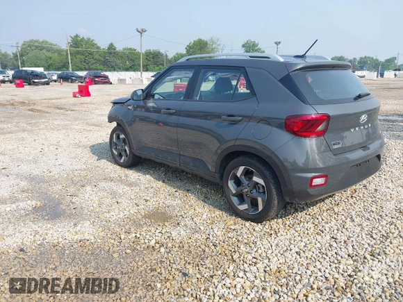 2024 Hyundai Venue Limited with VIN KMHRC8A32RU280155, listed as a IAAI auction lot 42429119 with 17,525 mi miles and . Bid and sale history available at DreamBid. Image 3.
