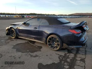 2022 BMW M4 Competition xDrive with VIN WBS33BA0XNCH47220, listed as a Copart auction lot 43039155 with 17,036 mi miles and Salvage Title. Bid and sale history available at carsss.com. Image 2.