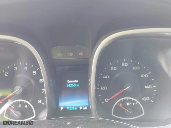 2014 Chevrolet Malibu LS with VIN 1G11B5SL6EU152408, listed as a IAAI auction lot 41624643 with 74,259 mi miles. Bid and sale history available at carsss.com. Image 7.
