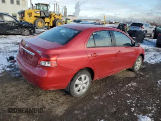 2008 Toyota Yaris with VIN JTDBT923581285506, listed as a Copart auction lot 81775244 with 188,482 mi miles and Salvage Title. Bid and sale history available at DreamBid. Image 3.