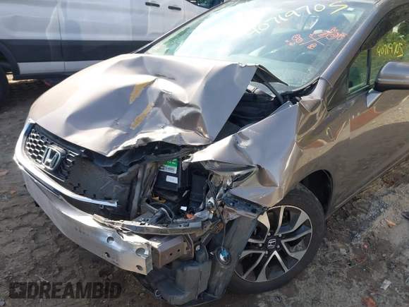 2015 Honda Civic EX with VIN 2HGFB2F80FH507306, listed as a IAAI auction lot 40719705 with 102,148 mi miles and . Bid and sale history available at DreamBid. Image 6.