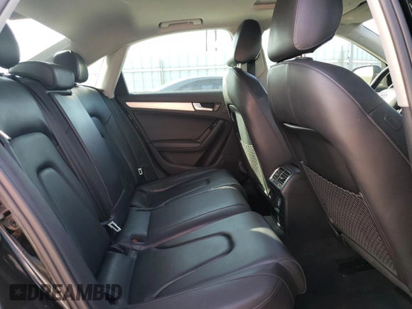 2013 Audi A4 Premium Plus with VIN WAUFFAFL6DN028231, listed as a Copart auction lot 53315575 with 101,561 mi miles and Salvage Title. Bid and sale history available at carsss.com. Image 10.
