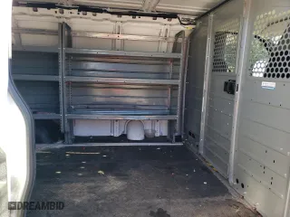 2019 GMC Savana Cargo Van with VIN 1GTW7AFG6K1294520, listed as a Copart auction lot 83498774 with 145,685 mi miles and Salvage Title. Bid and sale history available at carsss.com. Image 10.