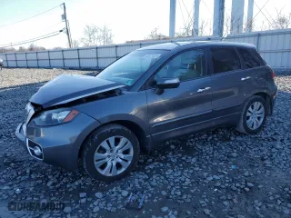 2010 Acura RDX Tech Pkg with VIN 5J8TB2H50AA002072, listed as a Copart auction lot 50521025 with 142,512 mi miles and Salvage Title. Bid and sale history available at carsss.com. Image 1.