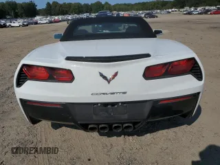 2018 Chevrolet Corvette 2LT with VIN 1G1YD3D70J5104792, listed as a Copart auction lot 75469634 with 21,216 mi miles and Salvage Title. Bid and sale history available at carsss.com. Image 6.