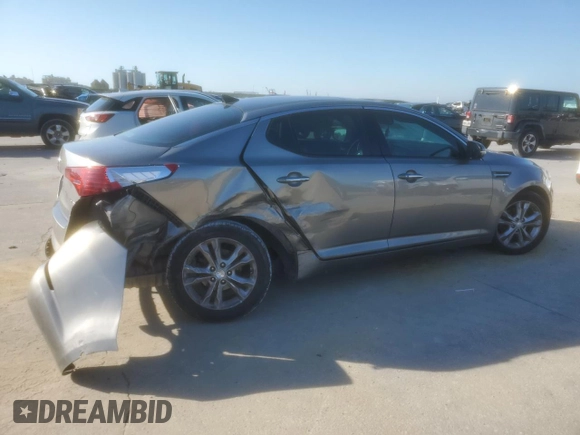 2013 Kia Optima EX with VIN 5XXGN4A7XDG243970, listed as a Copart auction lot 56754385 with 191,010 mi miles and Salvage title. Bid and sale history available at DreamBid. Image 3.