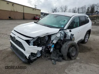 2024 Toyota RAV4 LE with VIN 2T3F1RFV6RC470591, listed as a Copart auction lot 88270555 with 0 mi miles and Salvage Title. Bid and sale history available at carsss.com. Image 1.