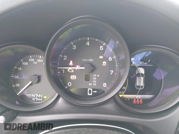 2024 Porsche Macan with VIN WP1AA2A57RLB12571, listed as a IAAI auction lot 41243341 with 4,744 mi miles and . Bid and sale history available at DreamBid. Image 7.