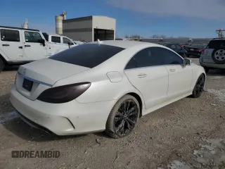 2016 Mercedes-Benz CLS 400 with VIN WDDLJ6FB8GA161891, listed as a Copart auction lot 87276124 with 93,133 mi miles and Salvage title. Bid and sale history available at DreamBid. Image 3.