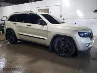 2011 Jeep Grand Cherokee Overland with VIN 1J4RR6GT1BC665906, listed as a Copart auction lot 49647095 with 141,546 mi miles and Clean Title. Bid and sale history available at carsss.com. Image 4.