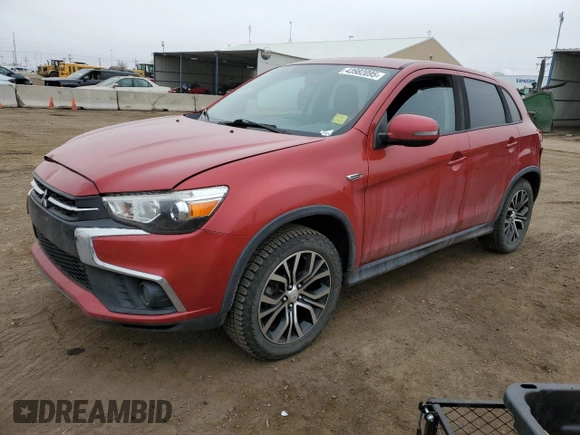 2018 Mitsubishi Outlander Sport ES 2.0 with VIN JA4AR3AU1JU000574, listed as a Copart auction lot 43982095 with 130,804 mi miles and Clean Title. Bid and sale history available at carsss.com. Image 1.