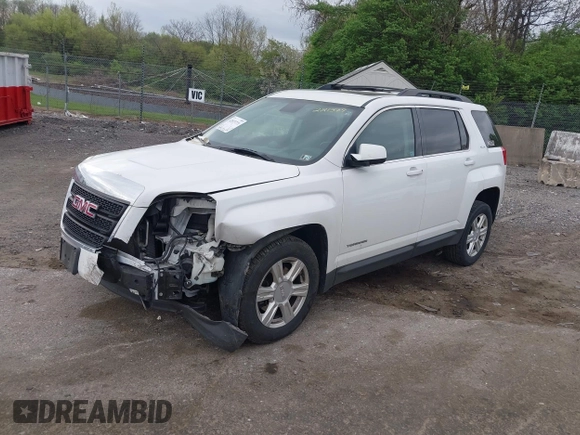 2015 GMC Terrain SLE z VIN 2GKFLWEKXF6221379, wystawiony jako IAAI lot #42073771 z przebiegiem 119 809 mil mil oraz . Historia ofert i sprzedaży dostępna na DreamBid. Obrazek 2.