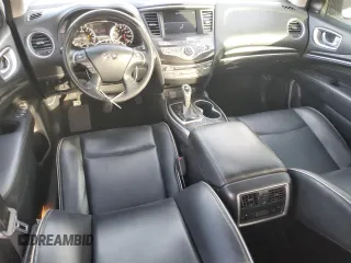 2019 Infiniti QX60 Luxe with VIN 5N1DL0MN1KC558631, listed as a Copart auction lot 87470524 with 139,190 mi miles and Salvage title. Bid and sale history available at DreamBid. Image 8.