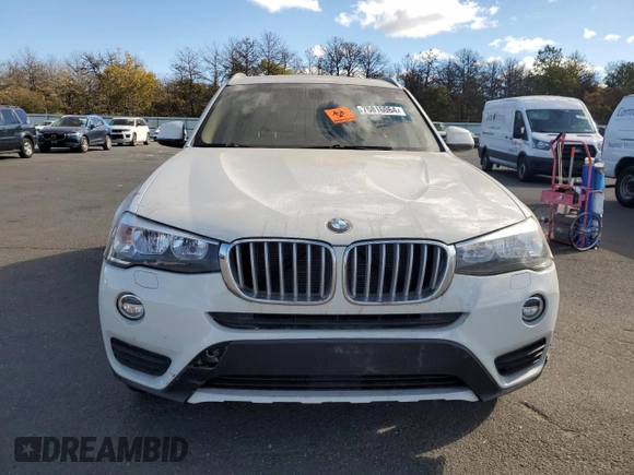 2017 BMW X3 xDrive28i z VIN 5UXWX9C3XH0T25135, wystawiony jako Copart lot #75816064 z przebiegiem Nie podano mil oraz Szkoda całkowita • Salvage title. Historia ofert i sprzedaży dostępna na DreamBid. Obrazek 5.