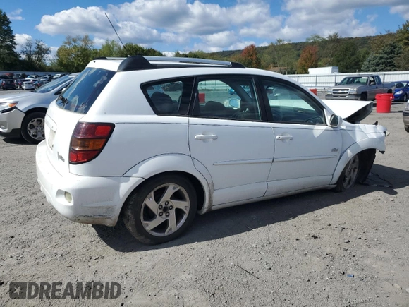 2005 Pontiac Vibe with VIN 5Y2SL63835Z417815, listed as a Copart auction lot 75458364 with 0 mi miles and Salvage Title. Bid and sale history available at carsss.com. Image 3.