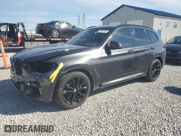 2019 BMW X3 M40i with VIN 5UXTS3C58K0Z10478, listed as a Copart auction lot 49874785 with 60,944 mi miles and Salvage Title. Bid and sale history available at DreamBid. Image 1.